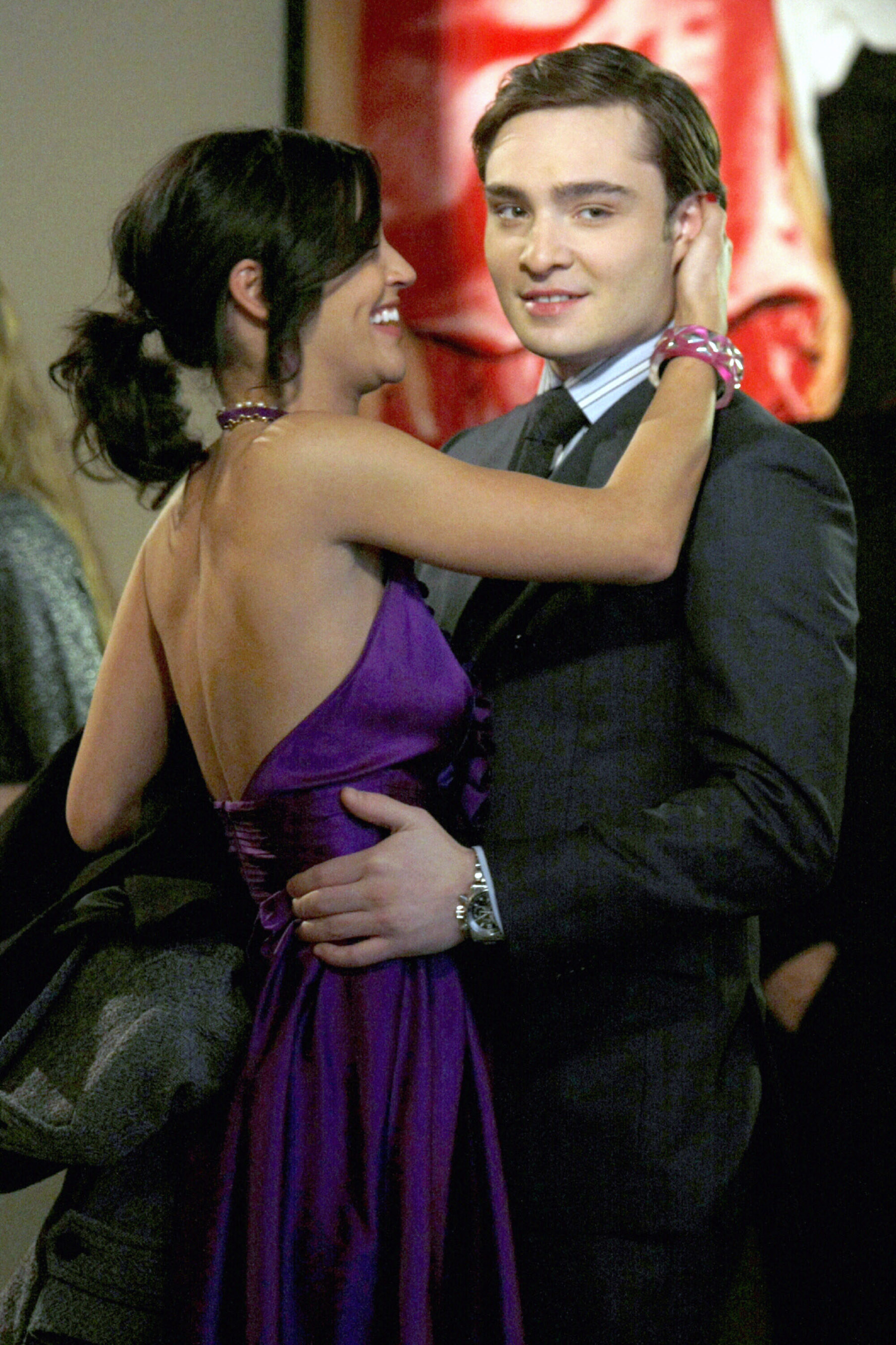 Vanessa hugging Chuck