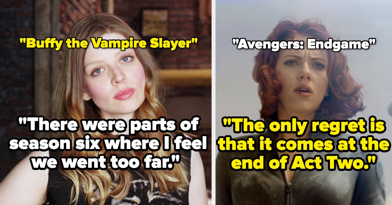 These 13 TV And Movie Writers Came Clean About The Moments From Their Scripts That They Regret