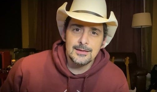 Brad Paisley speaks during An Evening with CARE