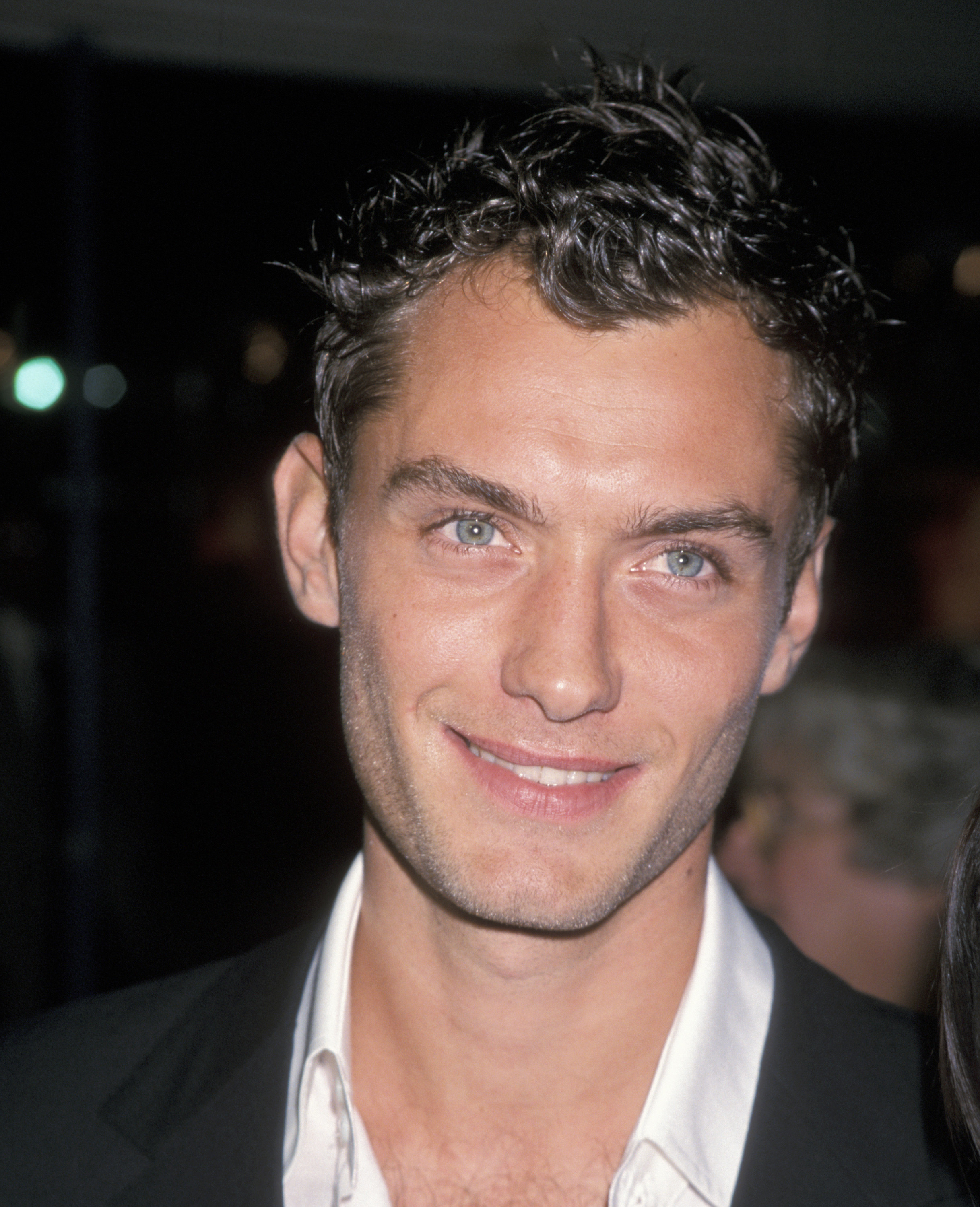 Jude Law smiling