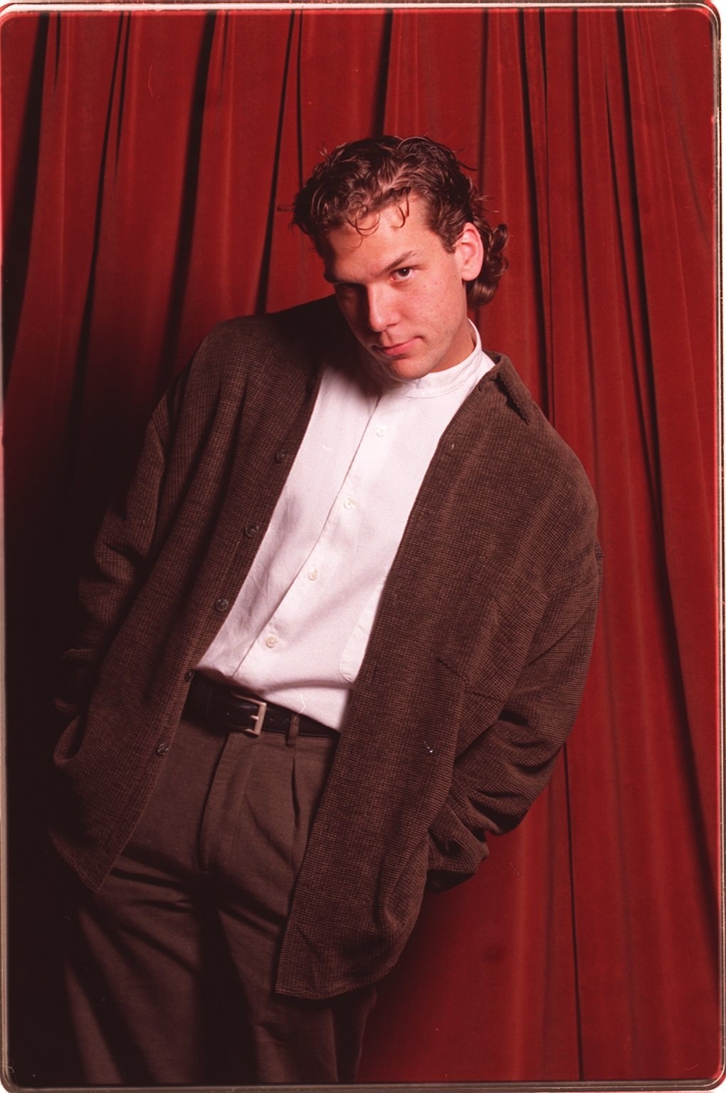 Dane Cook at the San Francisco stand-up comedy competition in 1995