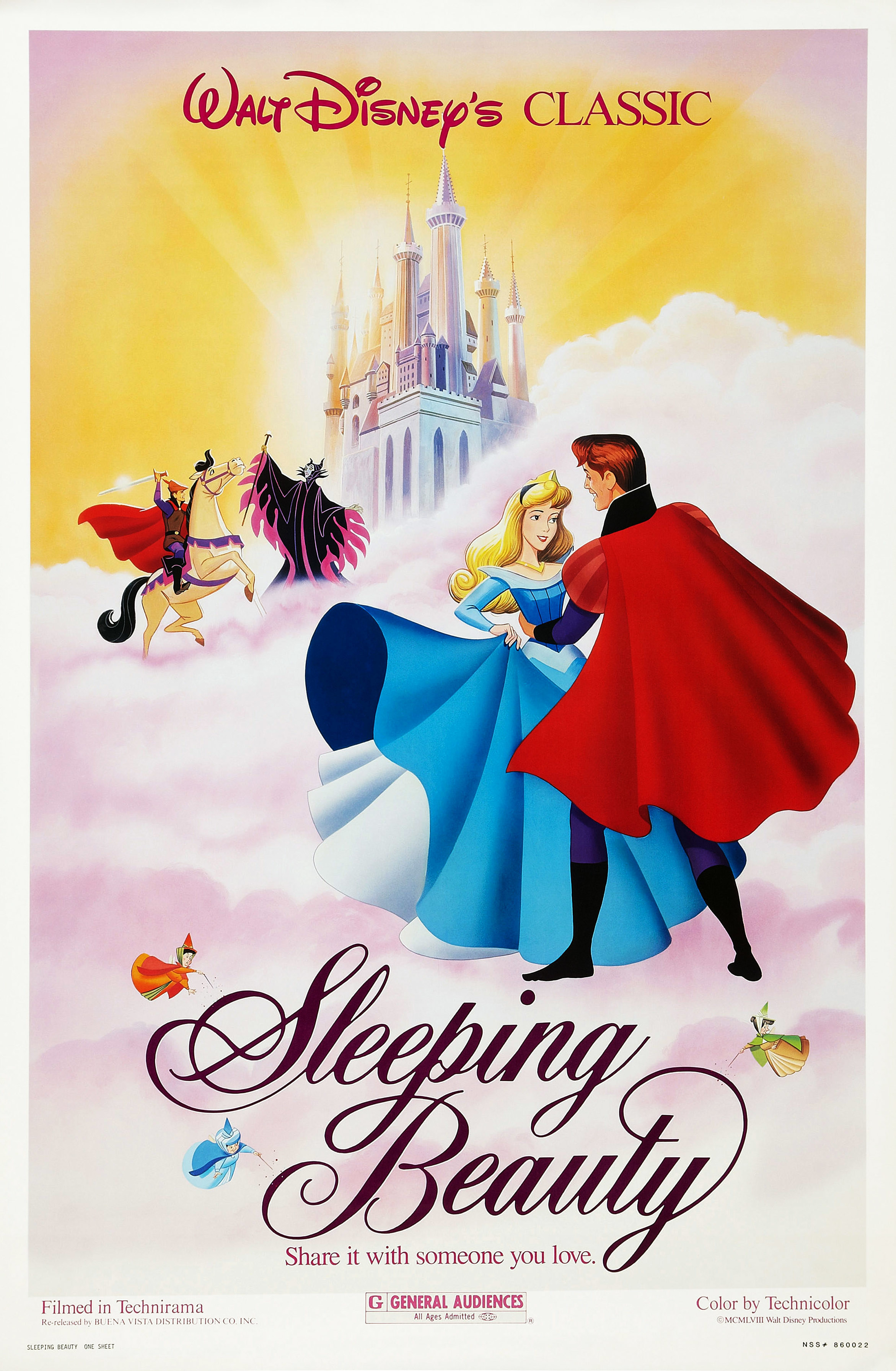 Late &#x27;70s Sleeping Beauty movie poster