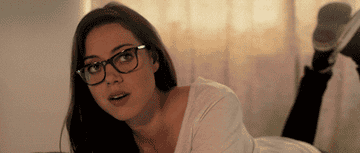 Aubrey Plaza as Darius Britt mouths &#x27;wow&#x27; in &quot;Safety Not Guaranteed&quot;