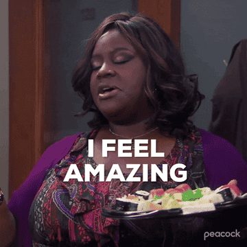 Donna Meagle saying &quot;I feel amazing&quot; on &quot;Parks and Recreation&quot;