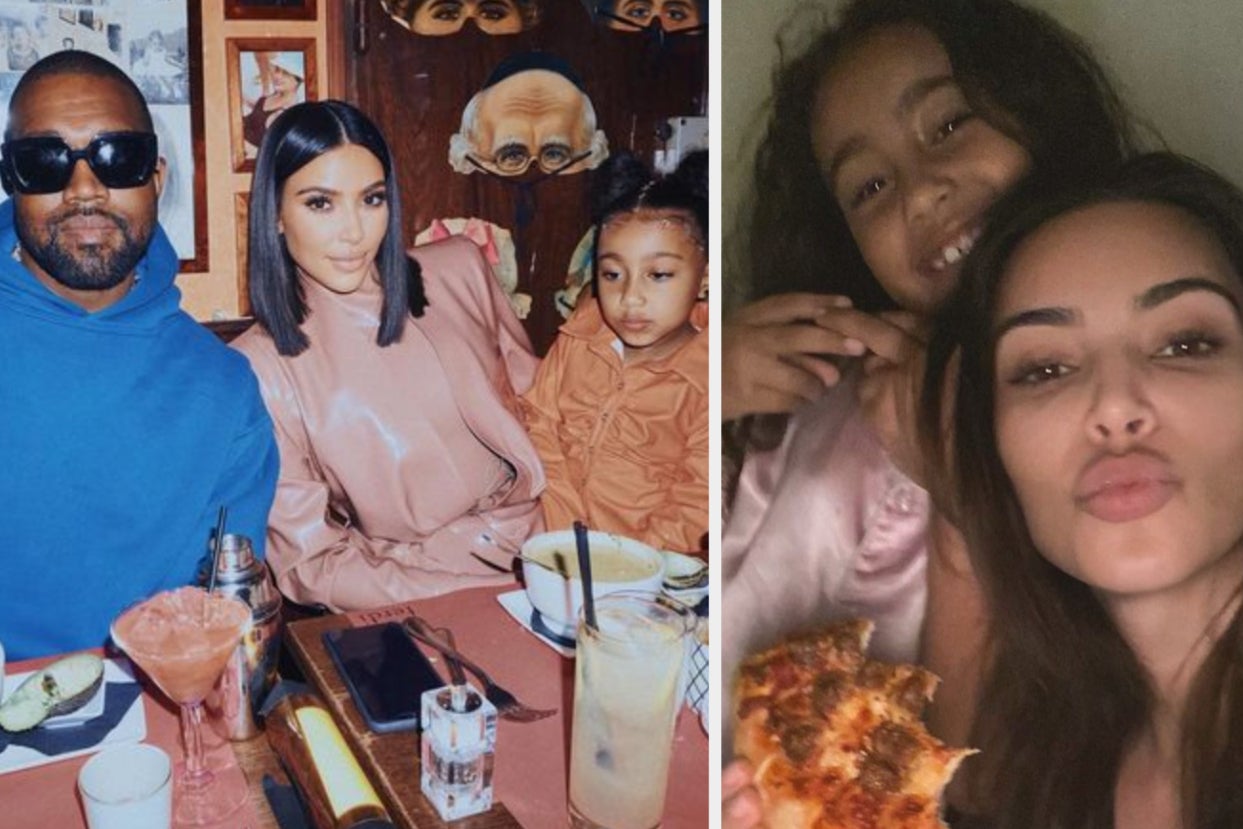 Kim Kardashian Just Posted A New TikTok Video With North And Fans Think Its A Response To Kanye West Claiming Shes Poking The Bear By Letting Their Daughter Be On The App