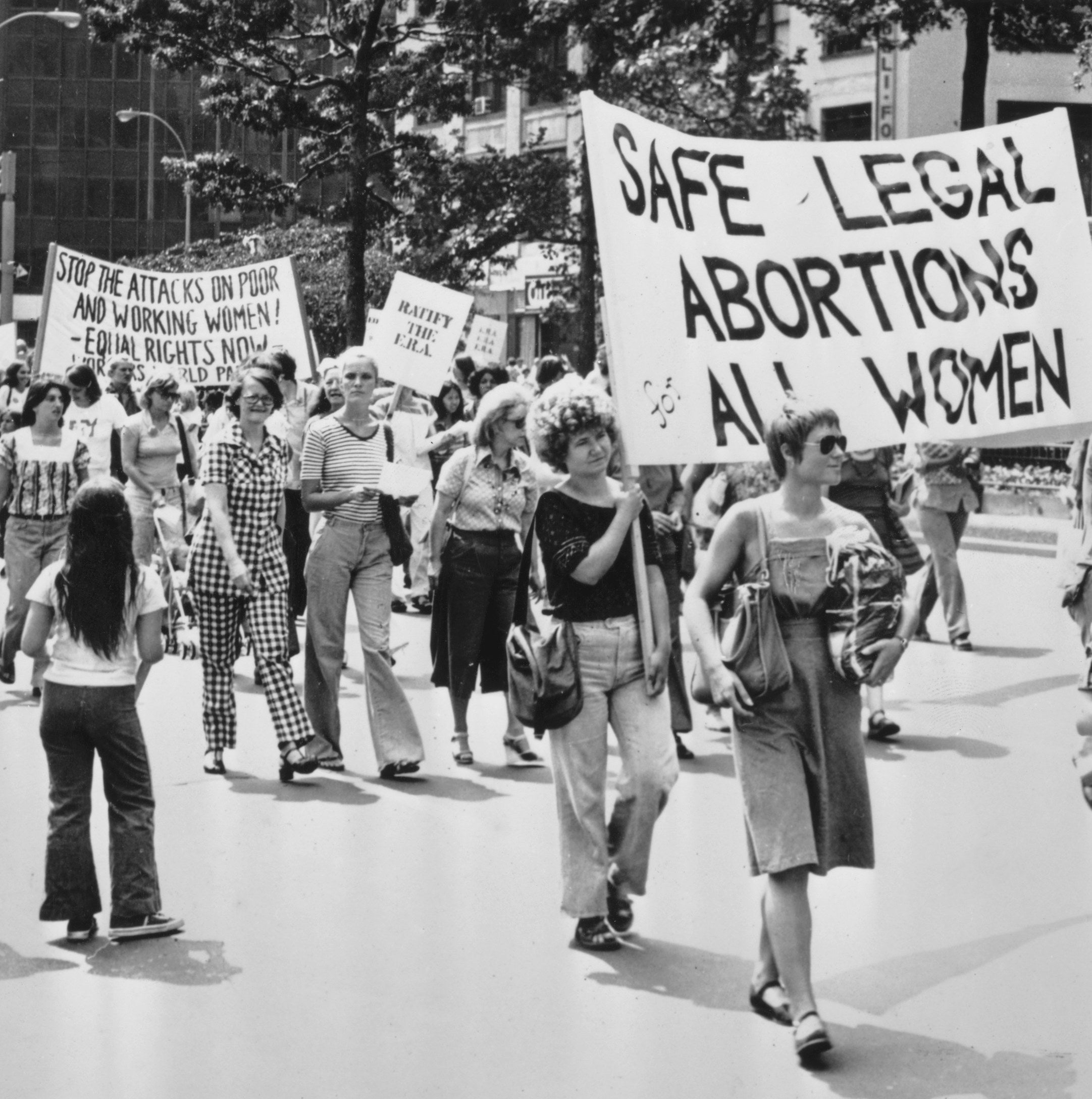 A pro-choice demonstration in New York City, 1968