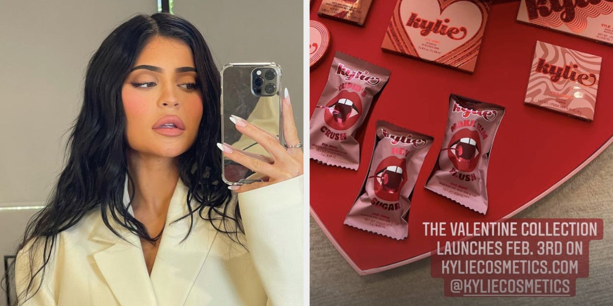 Fans Are Accusing Kylie Jenner Of “Recycling” The Same Makeup Products “Over And Over” With Her New Valentine’s Collection Months After The Huge Backlash Over Her “Mediocre” Swimwear Line