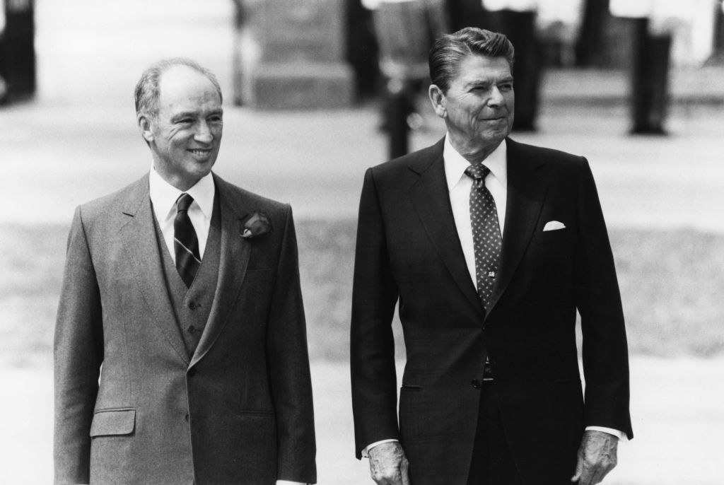 Pierre-Elliot and Reagan standing side-by-side