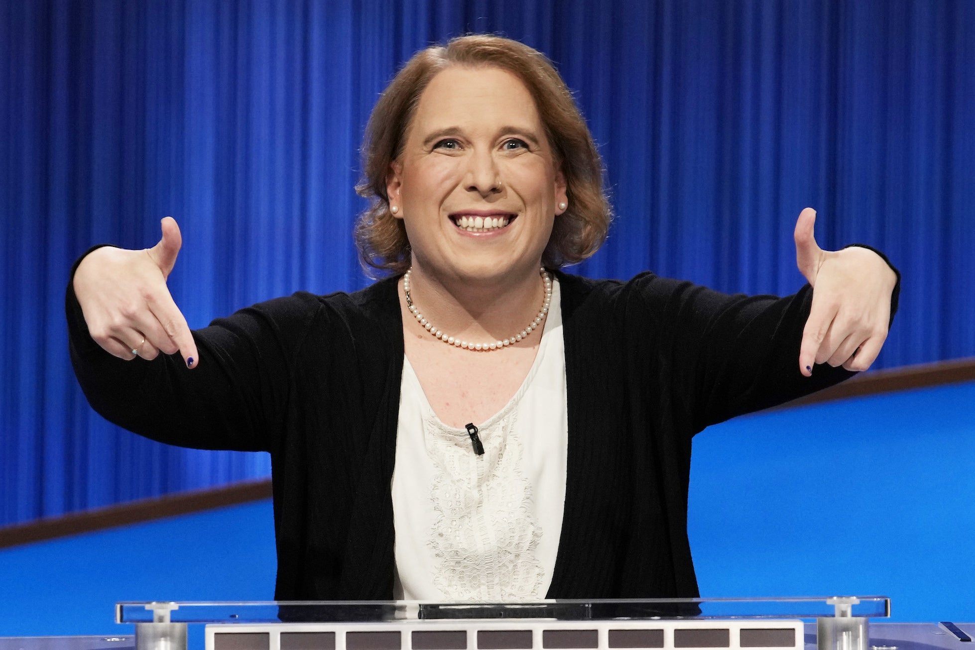 Amy Schneider Said Her Greatest "Jeopardy" Achievement Was Transgender Media Exposure