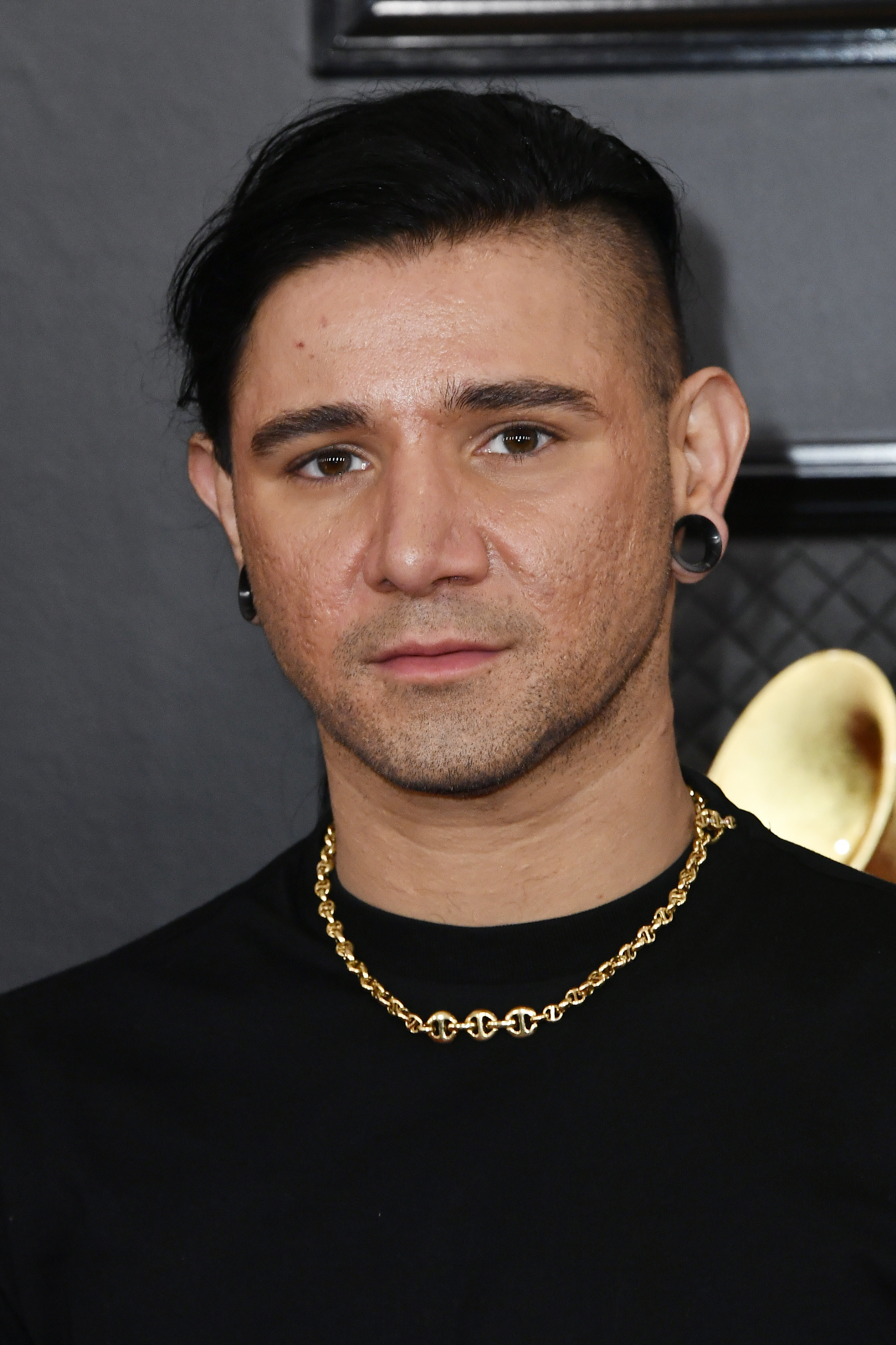 Closeup of Skrillex