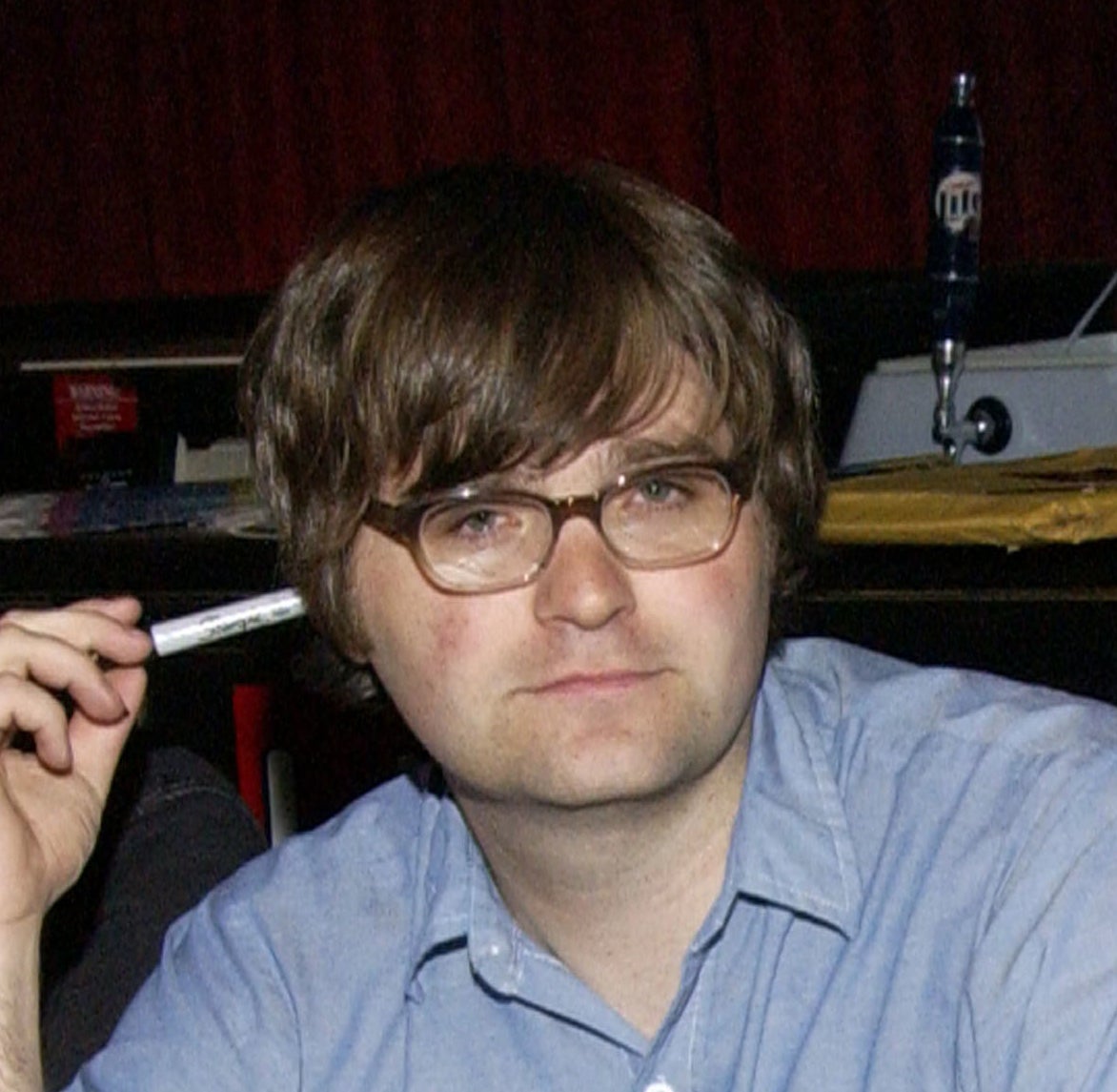 Closeup of Ben Gibbard