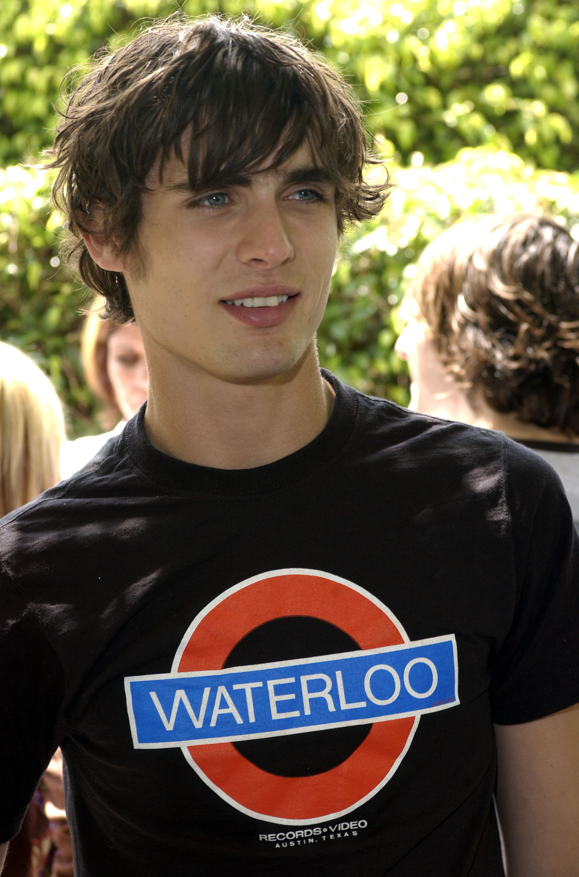 Closeup of Tyson Ritter