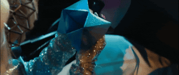 GIF of a paper fortune teller
