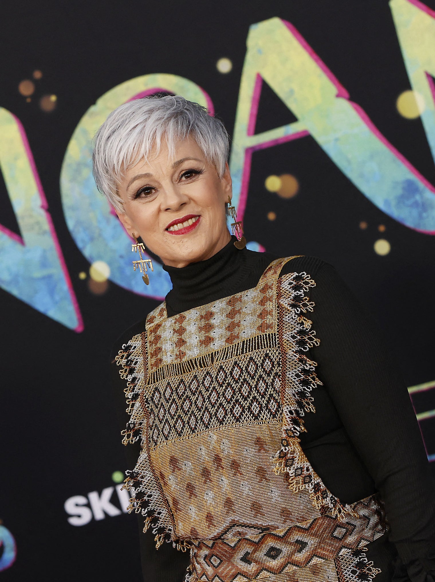 Maria Cecilia Botero at the premiere of Encanto