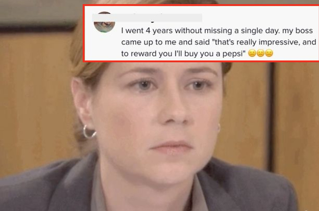 15 Employees Shared The Worst "Gifts" They've Received From Their Jobs, Including Emotional Damage, No Raise, And A Pepsi