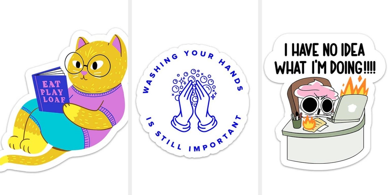 Just 15 Shop BuzzFeed Stickers To Treat Yourself To