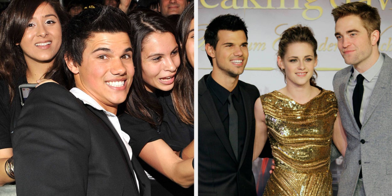 Taylor Lautner Opened Up About Being Scared To Leave His
House During The Success Of “Twilight” And How He Felt After That
Fame Was “Taken Away”