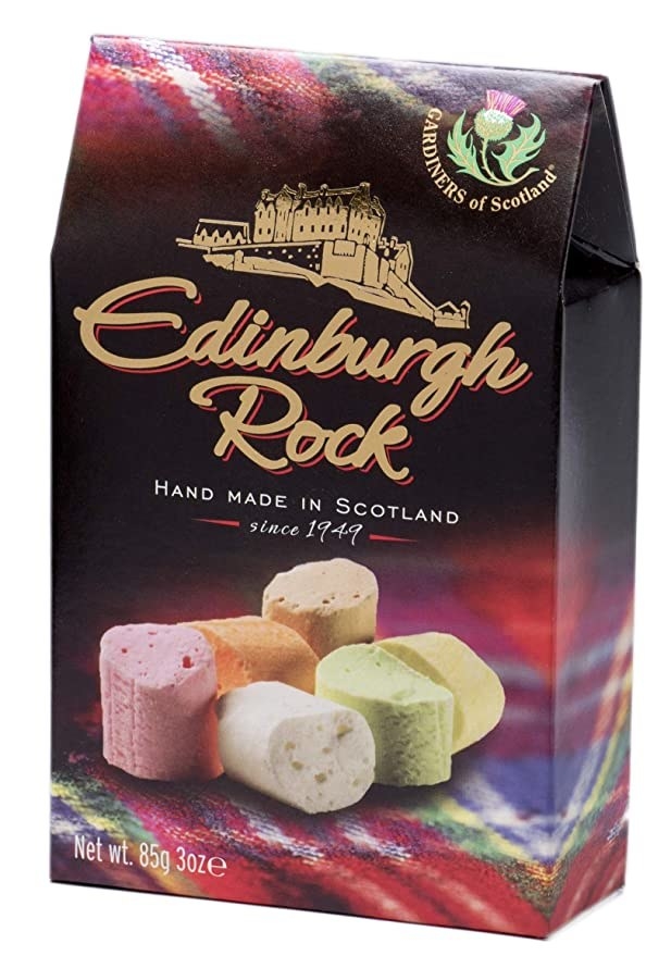 pack of Edinburgh Rock candy