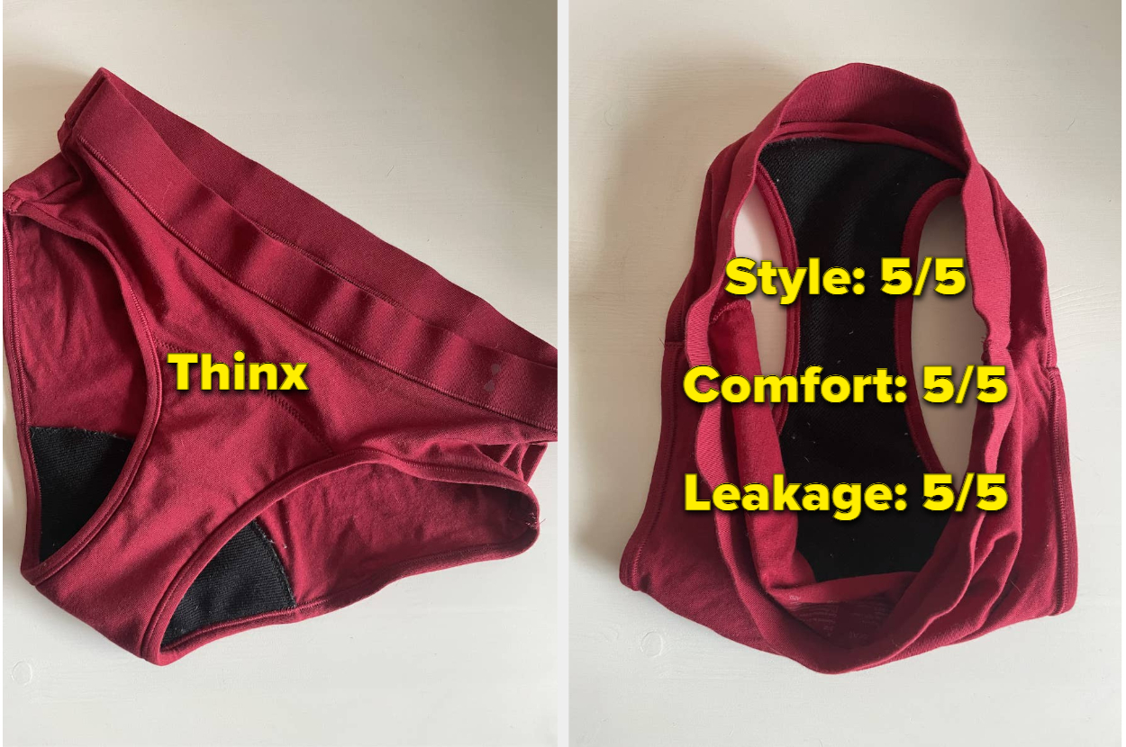 DESIGN COMFORT, Intimates & Sleepwear, Design Comfort Panties Leak Proof  6 Pair Period Menstrual Underwear Black Xs Lrg
