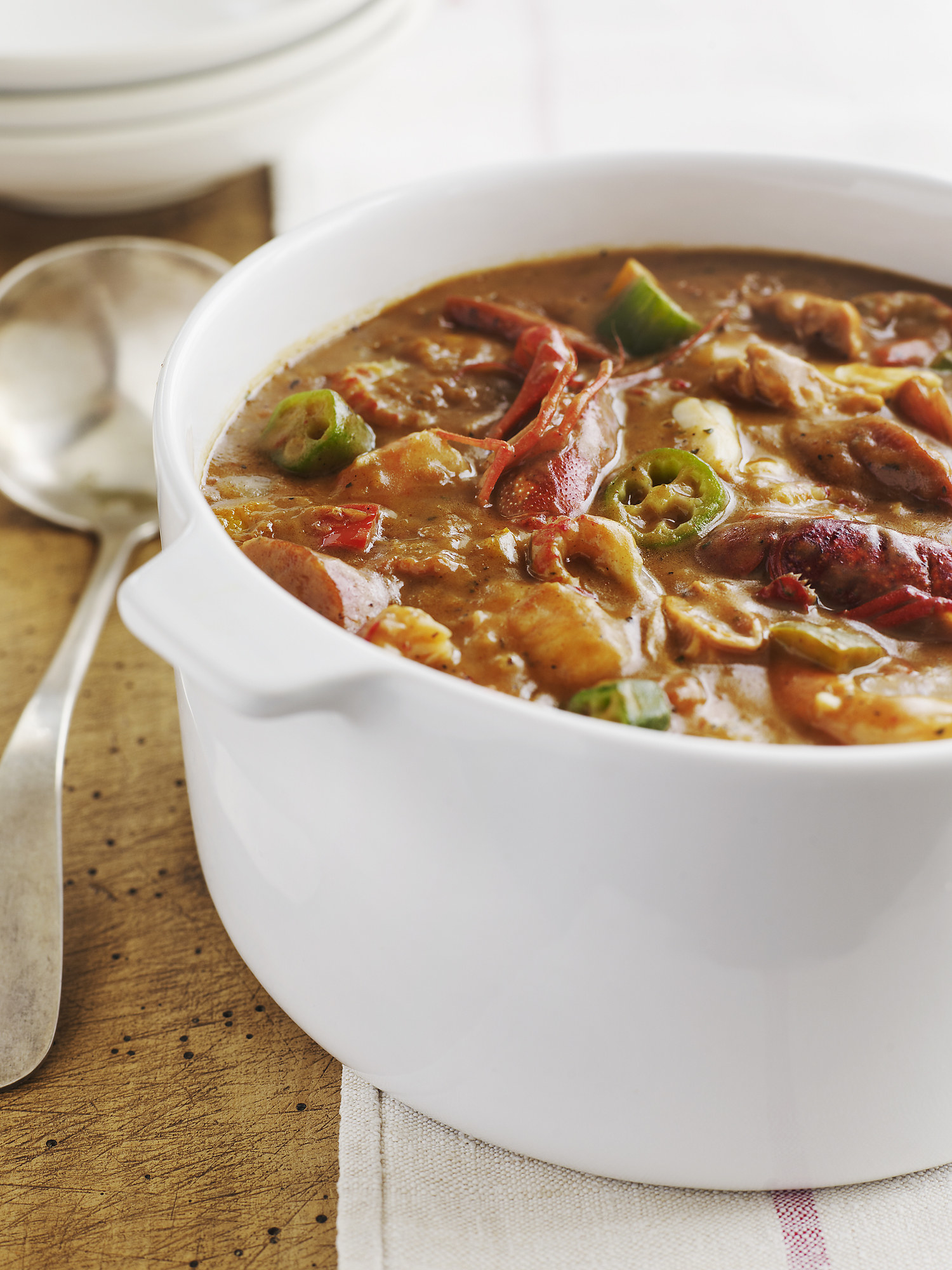 A bowl of gumbo