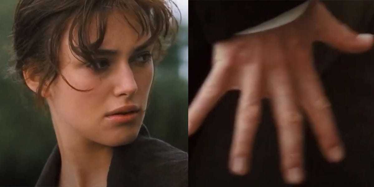Everyone Knows About The Hand Flex In “Pride &
Prejudice” — But I Bet You Didn’t Know That Matthew Macfadyen
Improved It During Rehearsal