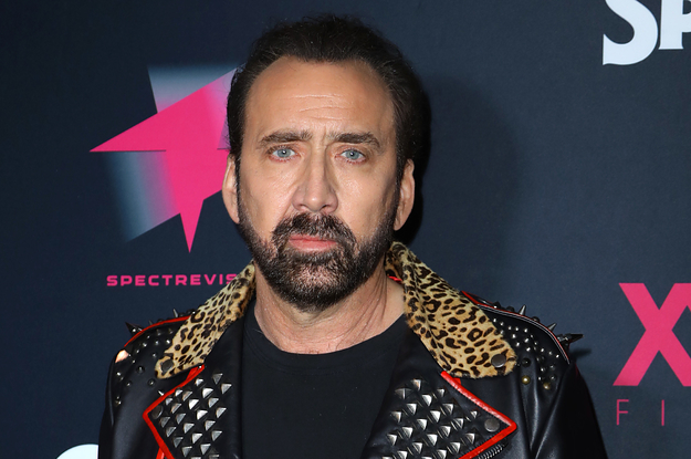 Nicolas Cage Has A Pet Crow, Which Apparently Adds To His
“Goth” Aesthetic