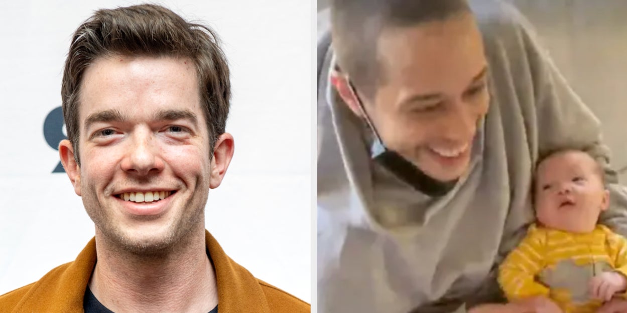 John Mulaney Shared A Sweet Video Of Pete Davidson Meeting
His Baby Son