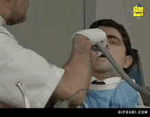 Mr. Bean at the dentist