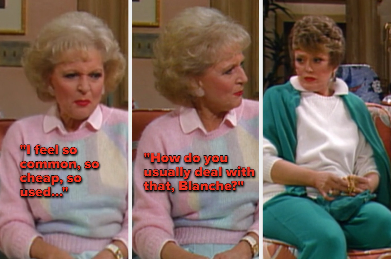 After being used by an actor who visited town for a community theatre play, Rose asks Blanche how to handle her emotions
