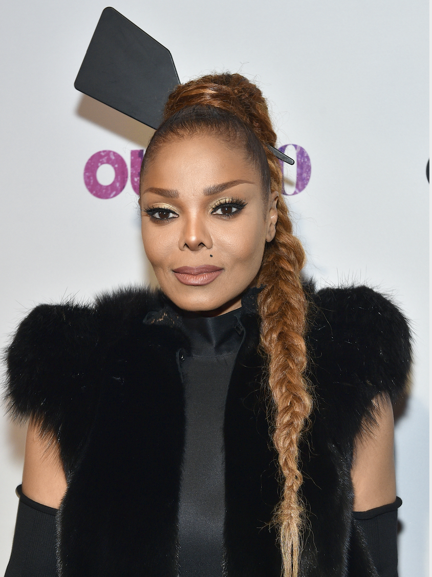 Janet on the red carpet