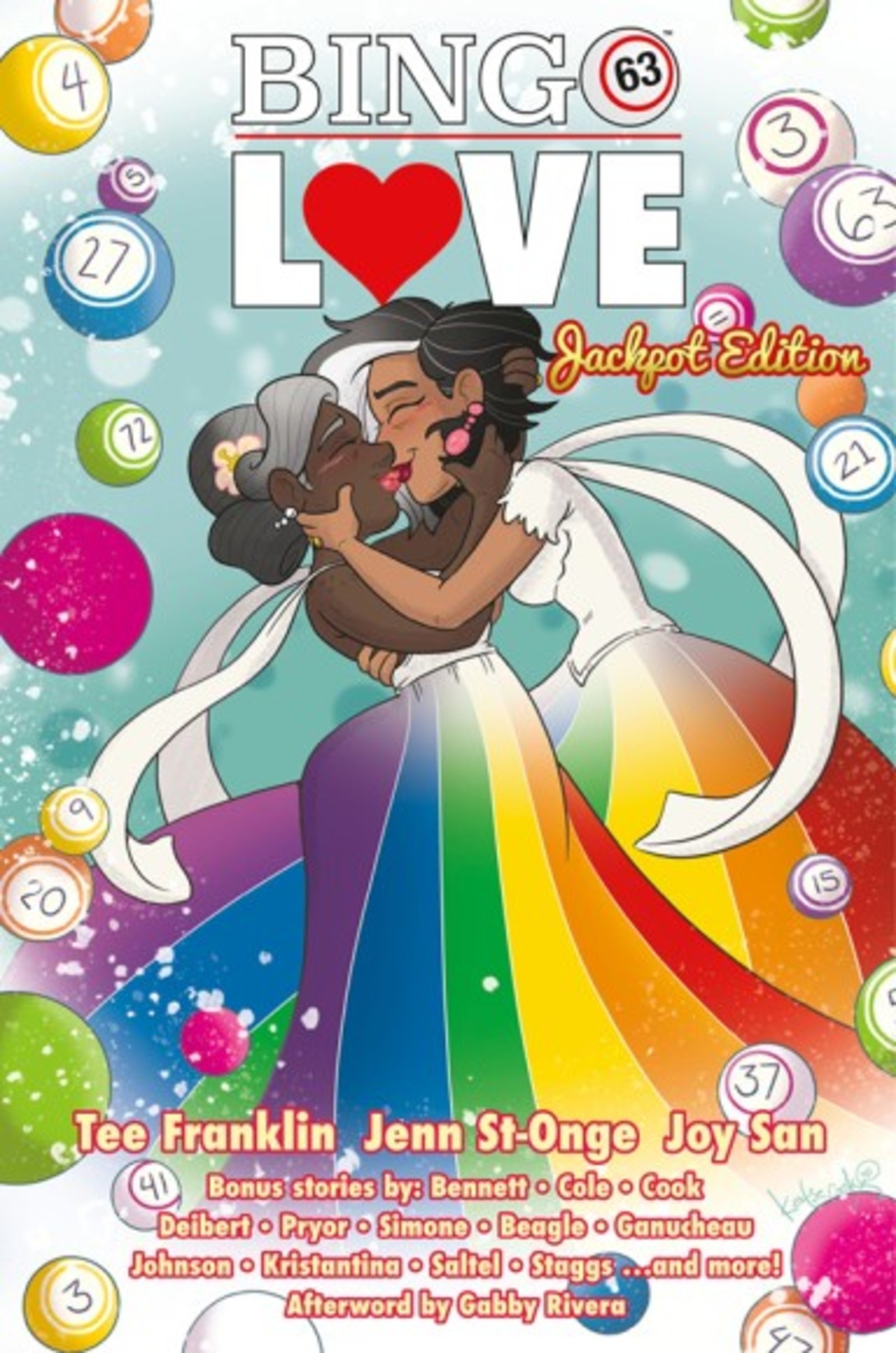 Book Cover of Bingo Love Volume 1: Jackpot Edition by Tee Franklin, Gail Simone, Marguerite Bennett and Alyssa Cole