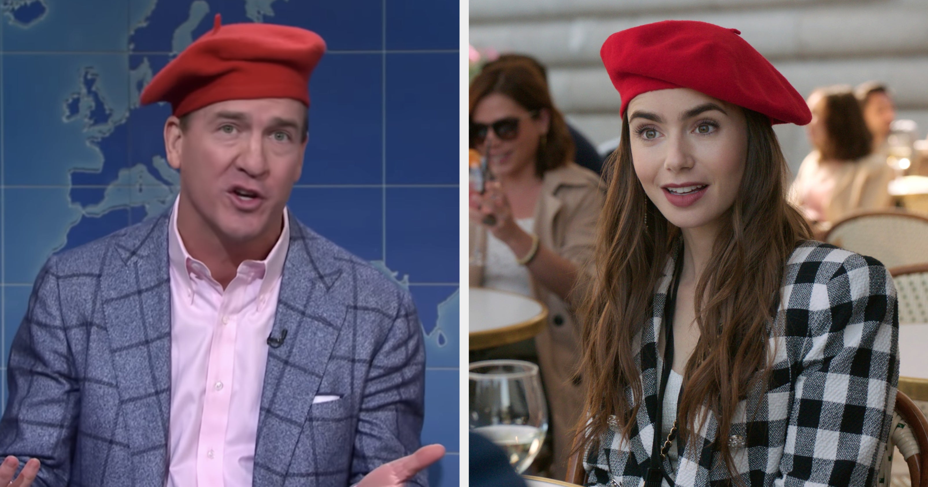 Peyton Manning Was Supposed To Talk About The NFL Playoffs On "SNL," But Gushed About "Emily In Paris" Instead