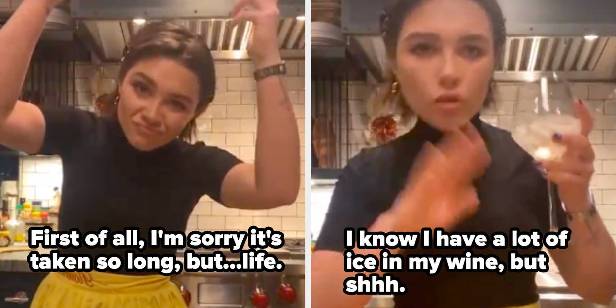 “Cooking With Flo” — Florence Pugh’s Instagram Cooking Show
— Is Back, Baby, And All Is Right In The World