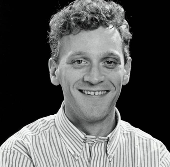 Howard Ashman smiles in an undated headshot shown in the documentary, &quot;Howard&quot;