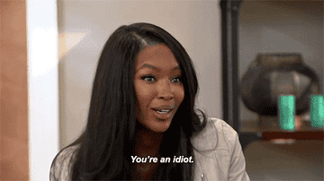 Naomi campbell says you&#x27;re an idiot in GIF