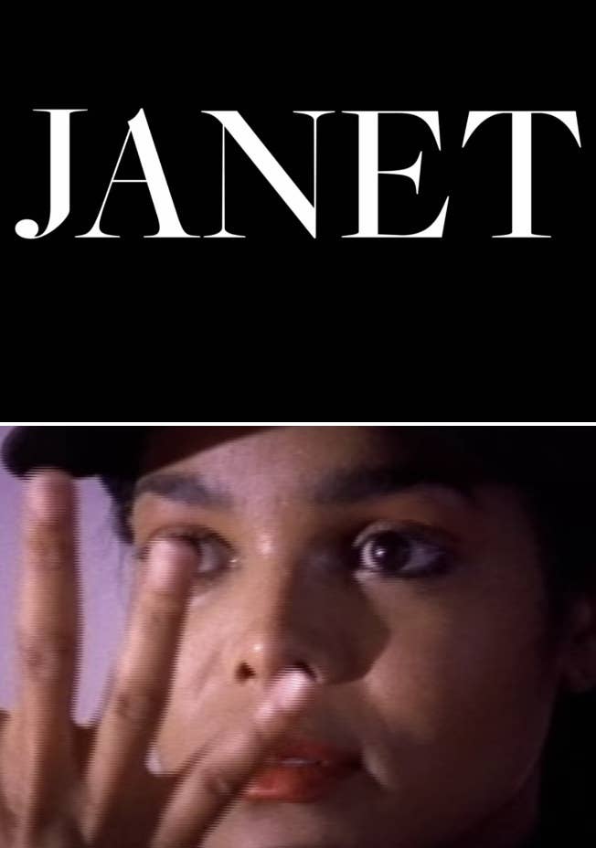Janet Jackson music video flashback in &quot;Janet Jackson&quot;