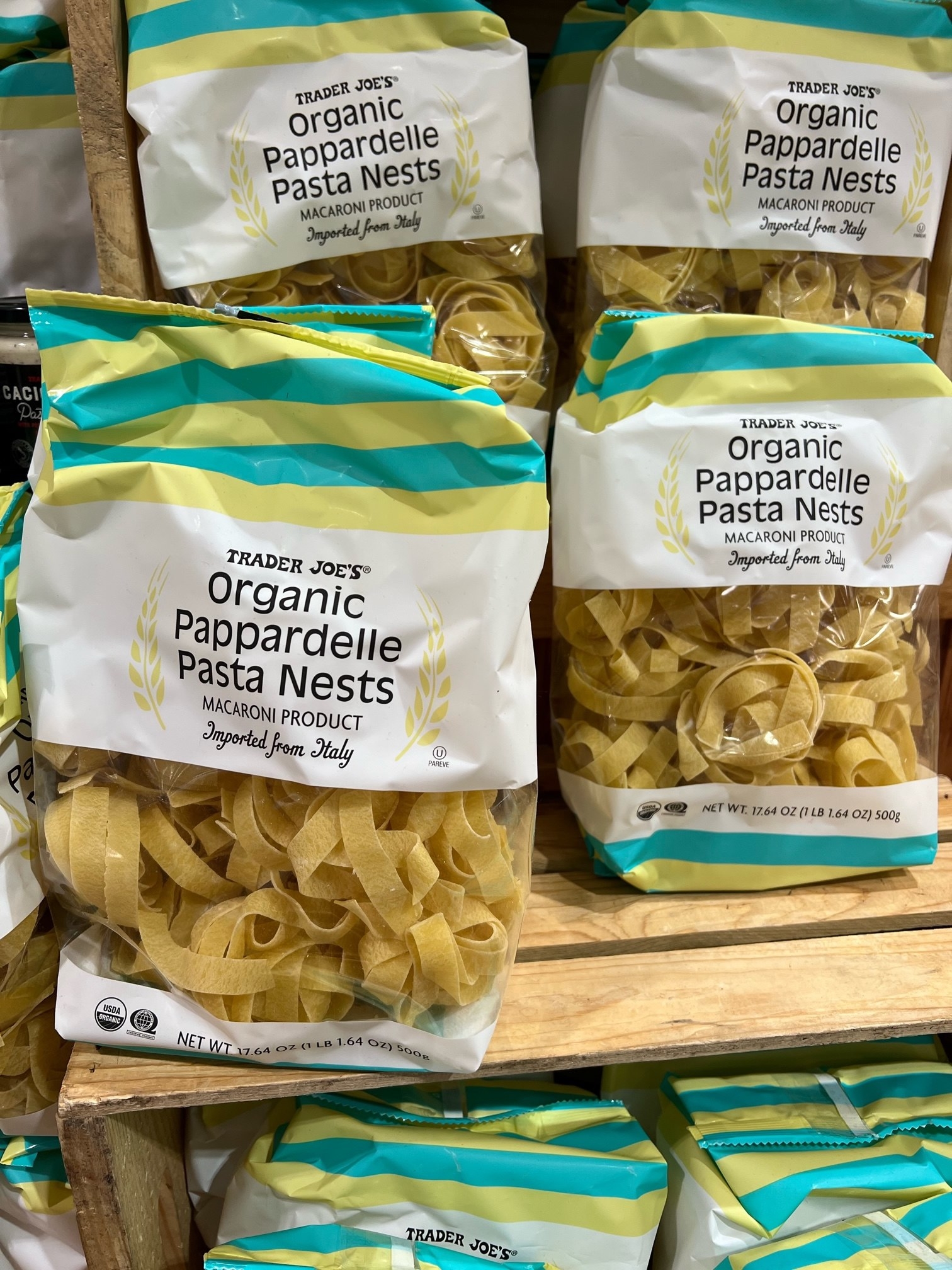 Organic Pappardelle Pasta Nests