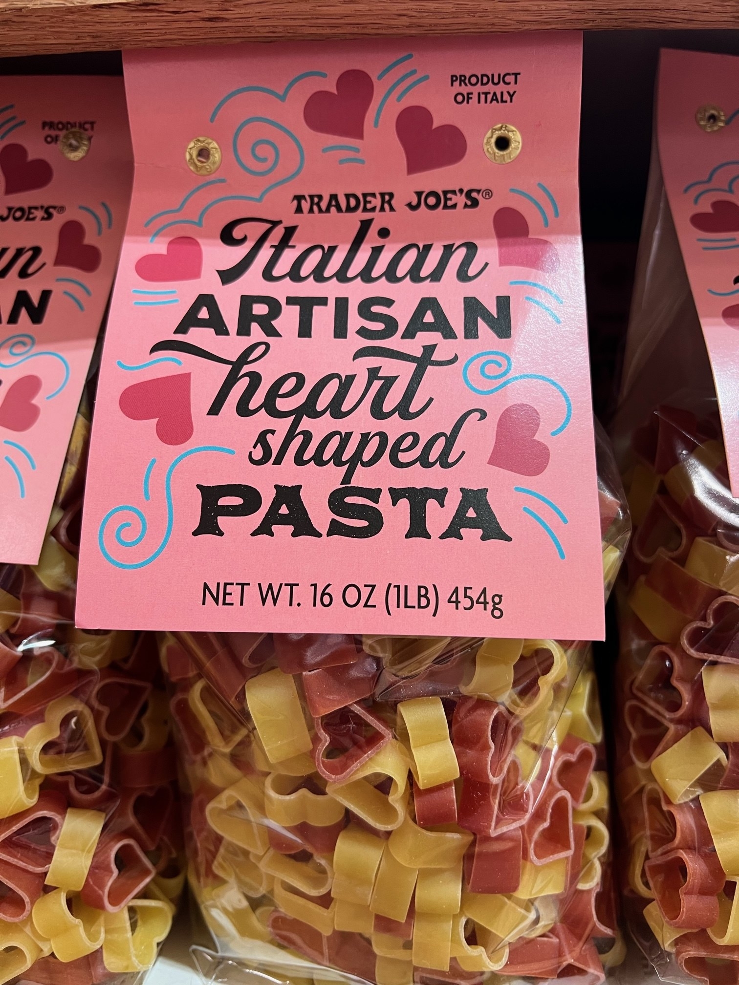 Italian Artisan Heart Shaped Pasta