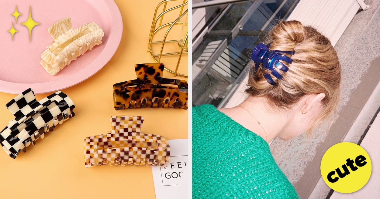 original 1225 1643645147 4 | 24 Claw Clips That'll Actually Hold Your Hair And Look Cute Doing It | The Paradise