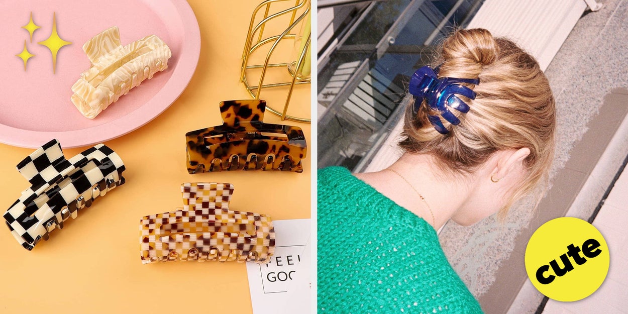 24 Claw Clips That’ll Actually Hold Your Hair And Look Cute
Doing It