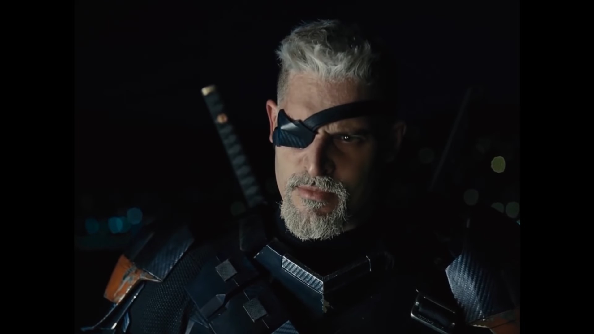 Deathstroke without his helmet in &quot;Zack Snyder&#x27;s Justice League&quot;