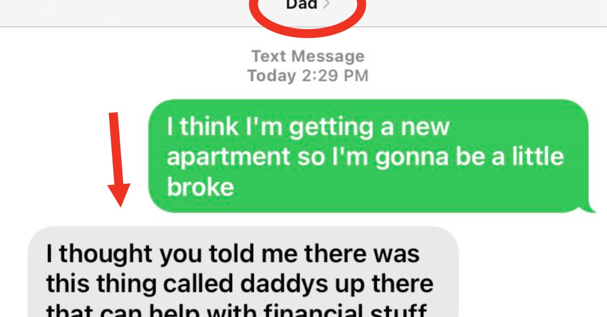 Text dad