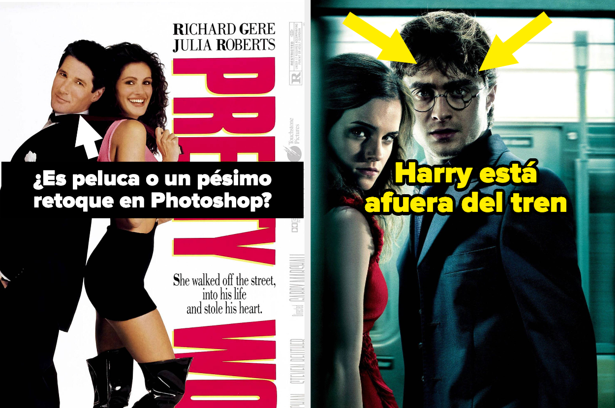 Errores de Photoshop en pósters de películas