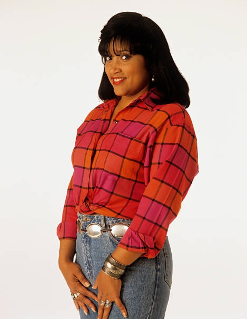 Jackée Harry poses for a &quot;Sister, Sister&quot; promotional photo in October 1993