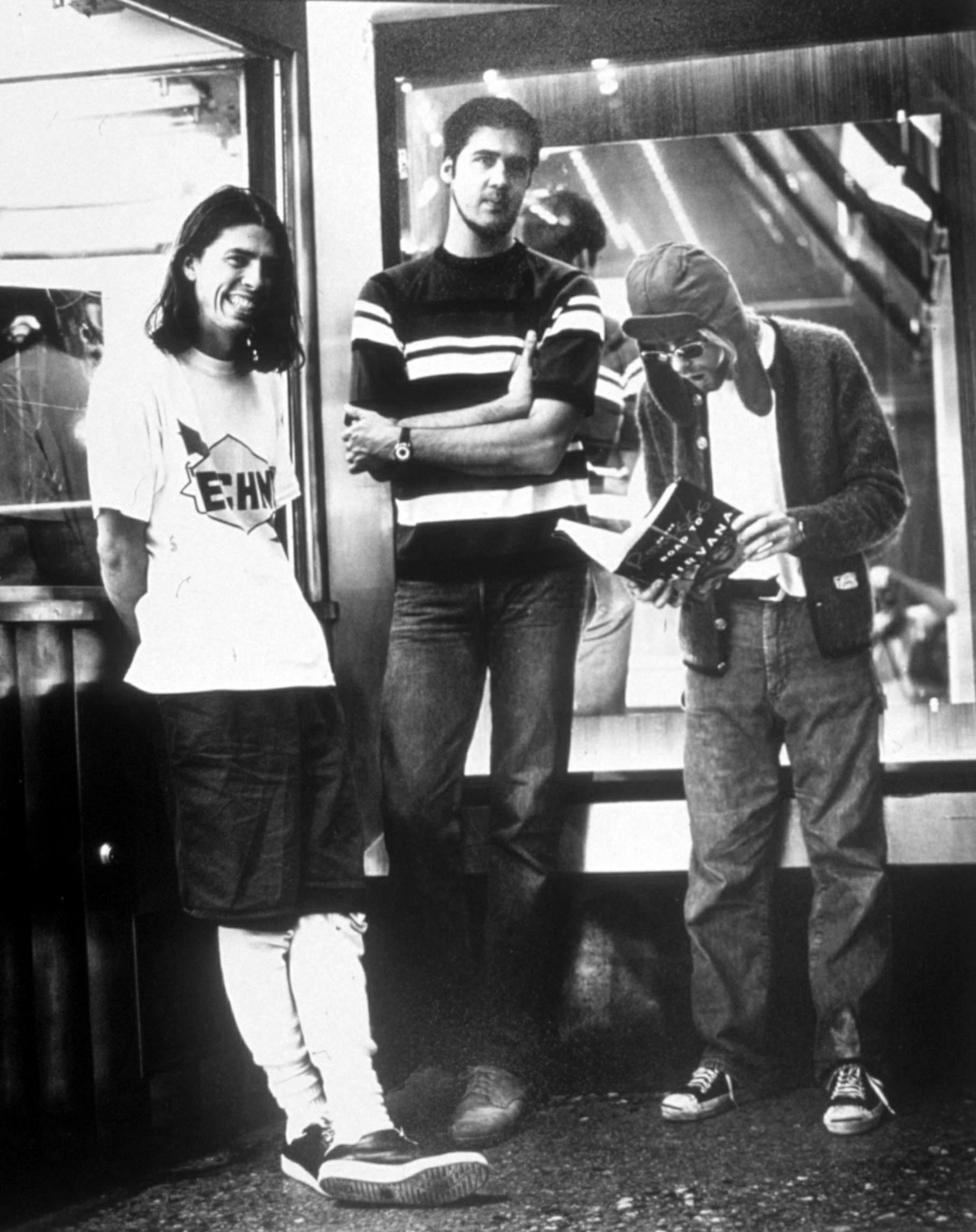 Nirvana - Dave Grohl, Chris Novoselic and Kurt Cobain