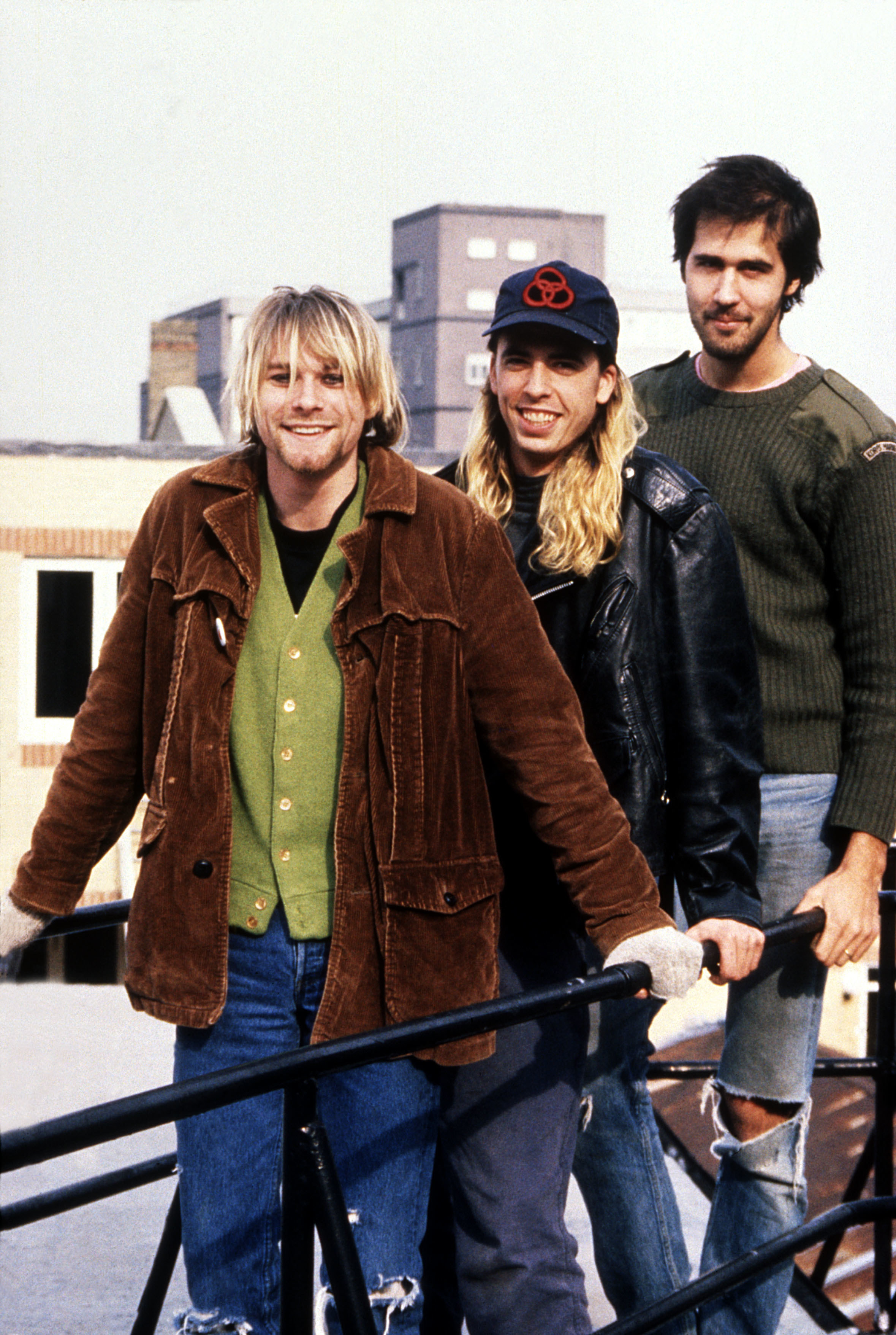 Kurt Cobain, Dave Grohl and Krist Novoselic