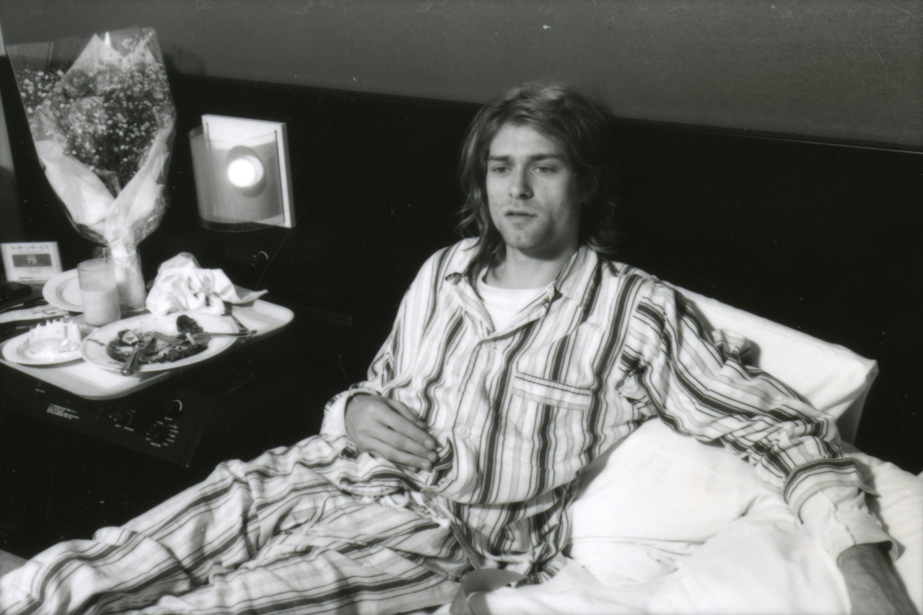 Nirvana Kurt Cobain, Dan Peters, Chad Channing and Krist Novoselic Hoboken, New Jersey June 1989