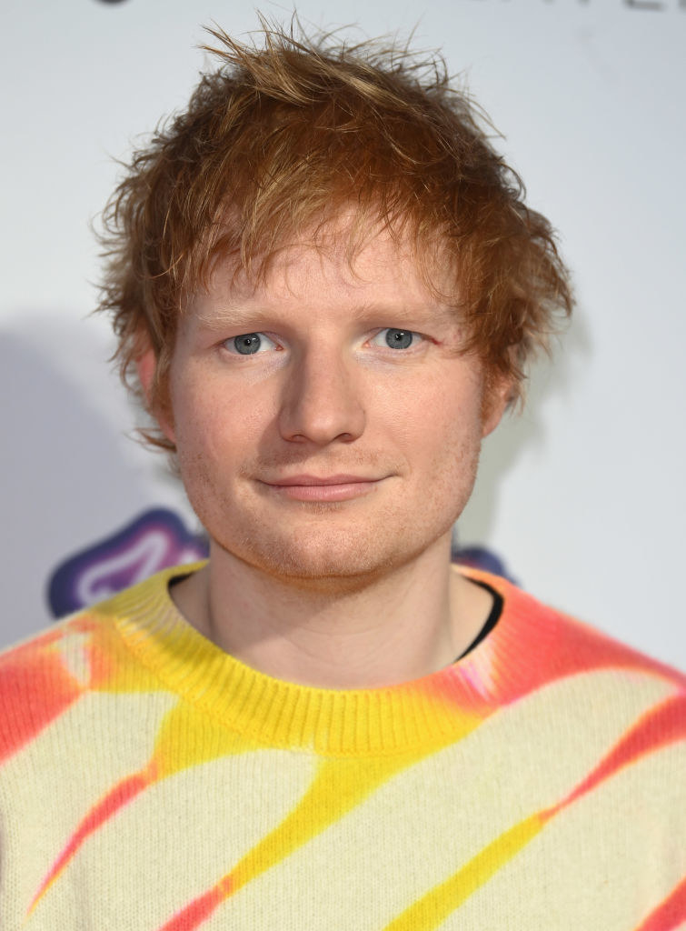 Singer and songwriter Ed Sheeran