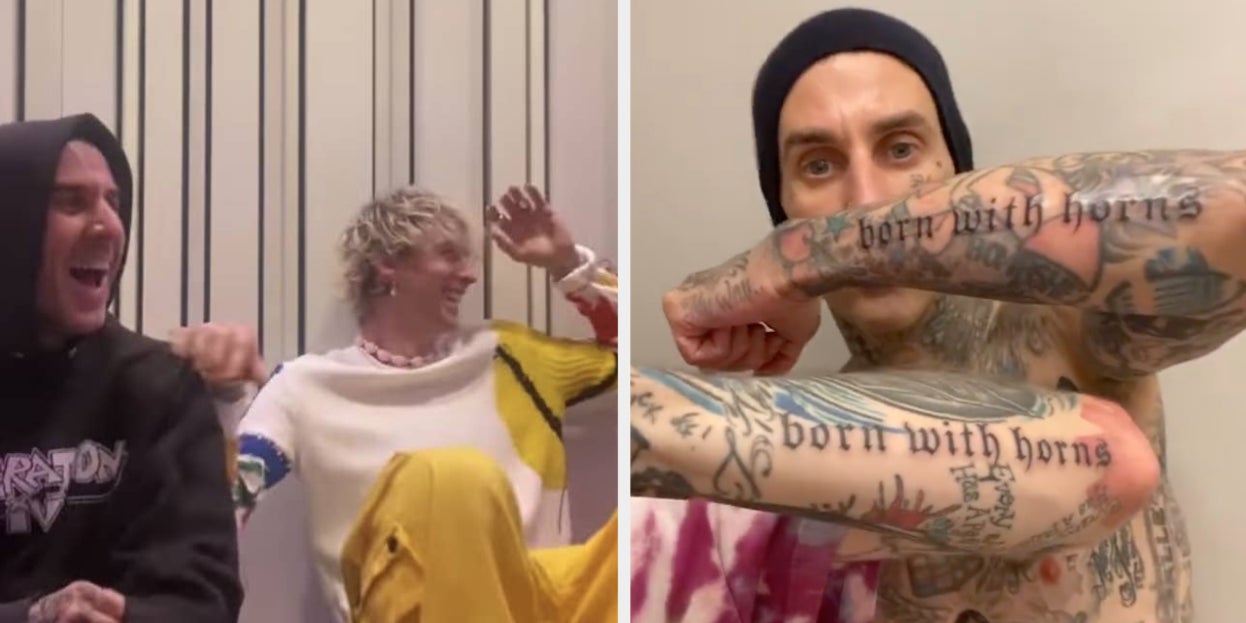 Machine Gun Kelly Changed The Name Of His Album After He And
Travis Barker Got The Original Title Tattooed