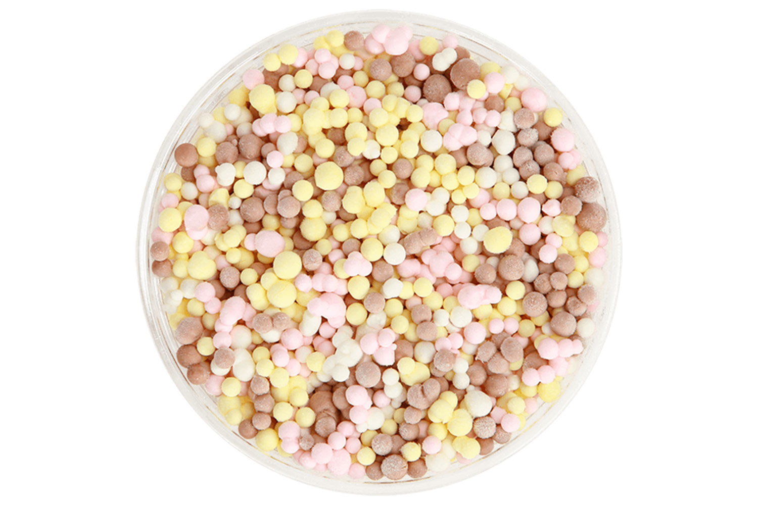 A bowl of Dippin&#x27; Dots ice cream.
